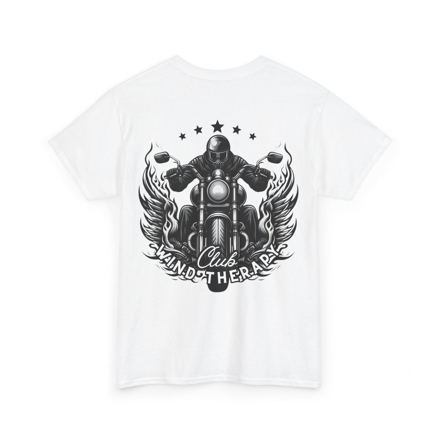 Rev Up Your Style: Wind Therapy T-Shirt for Bikers & Riders!