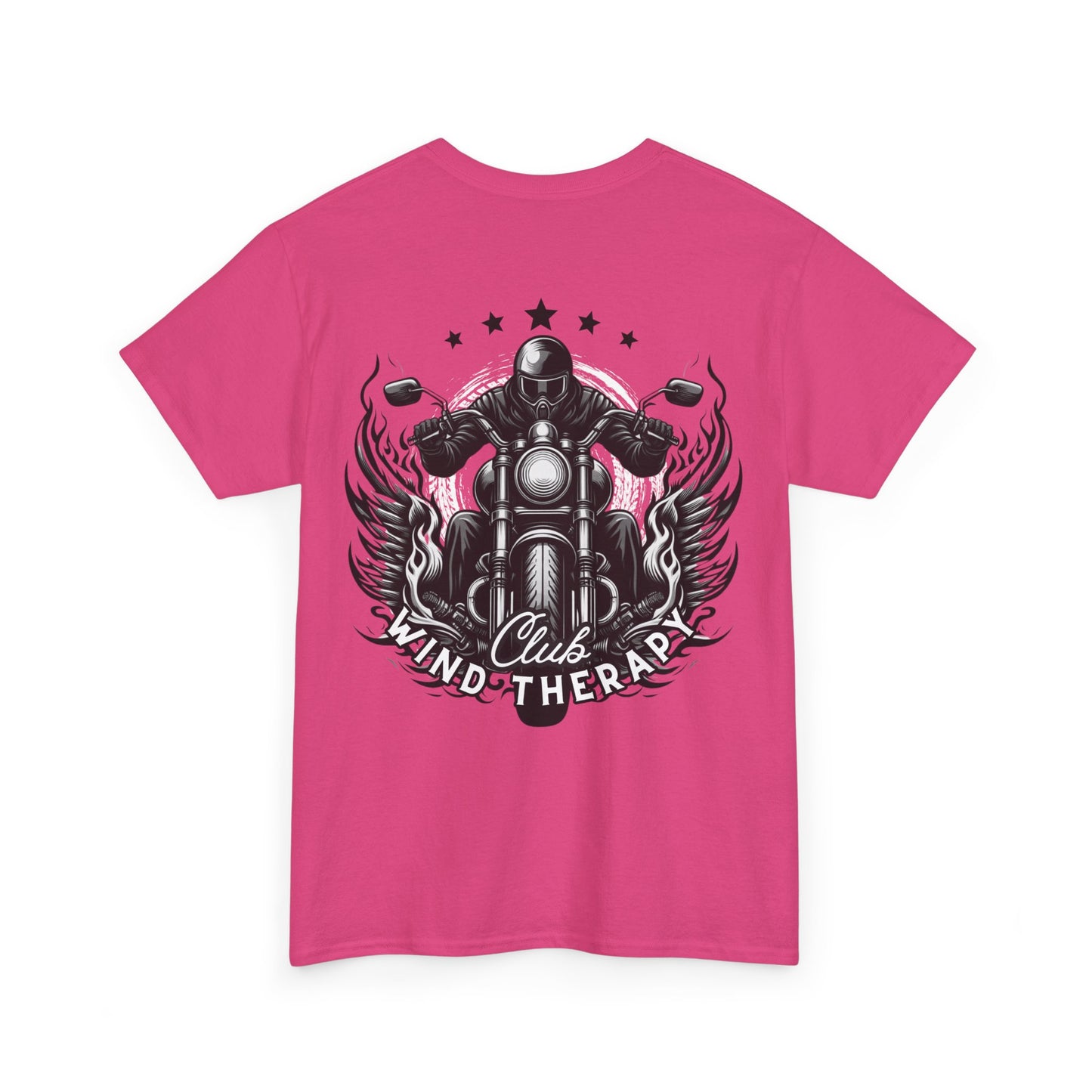 Rev Up Your Style: Wind Therapy T-Shirt for Bikers & Riders!