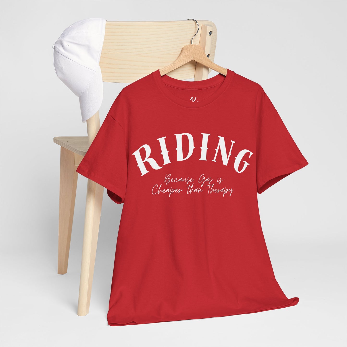 Rev Up Your Style: Wind Therapy T-Shirt for Bikers & Riders!