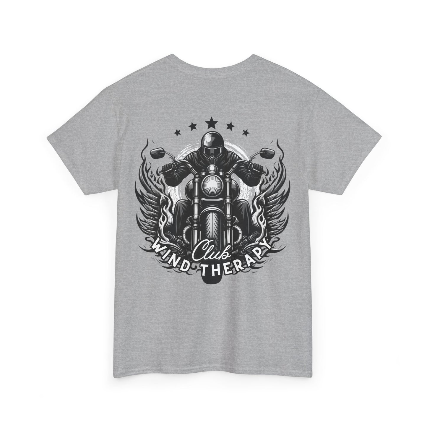 Rev Up Your Style: Wind Therapy T-Shirt for Bikers & Riders!