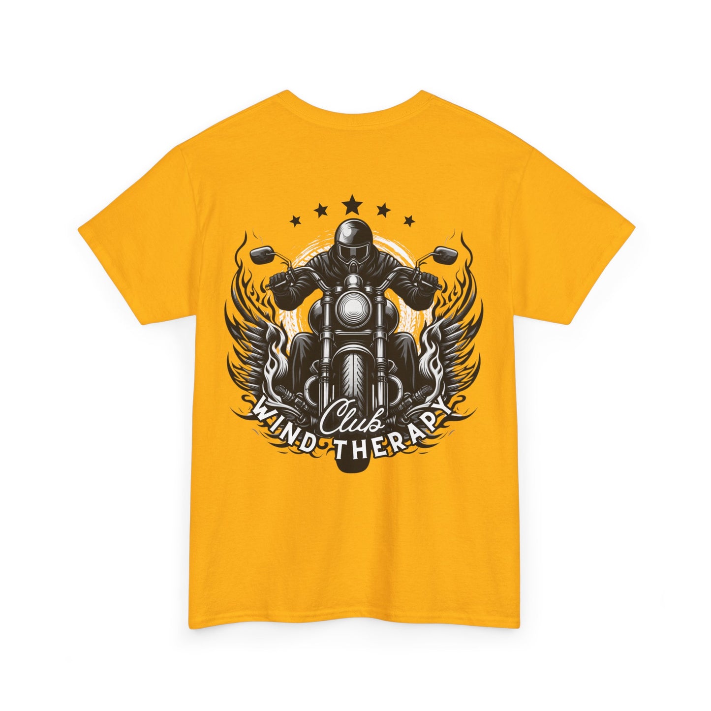 Rev Up Your Style: Wind Therapy T-Shirt for Bikers & Riders!