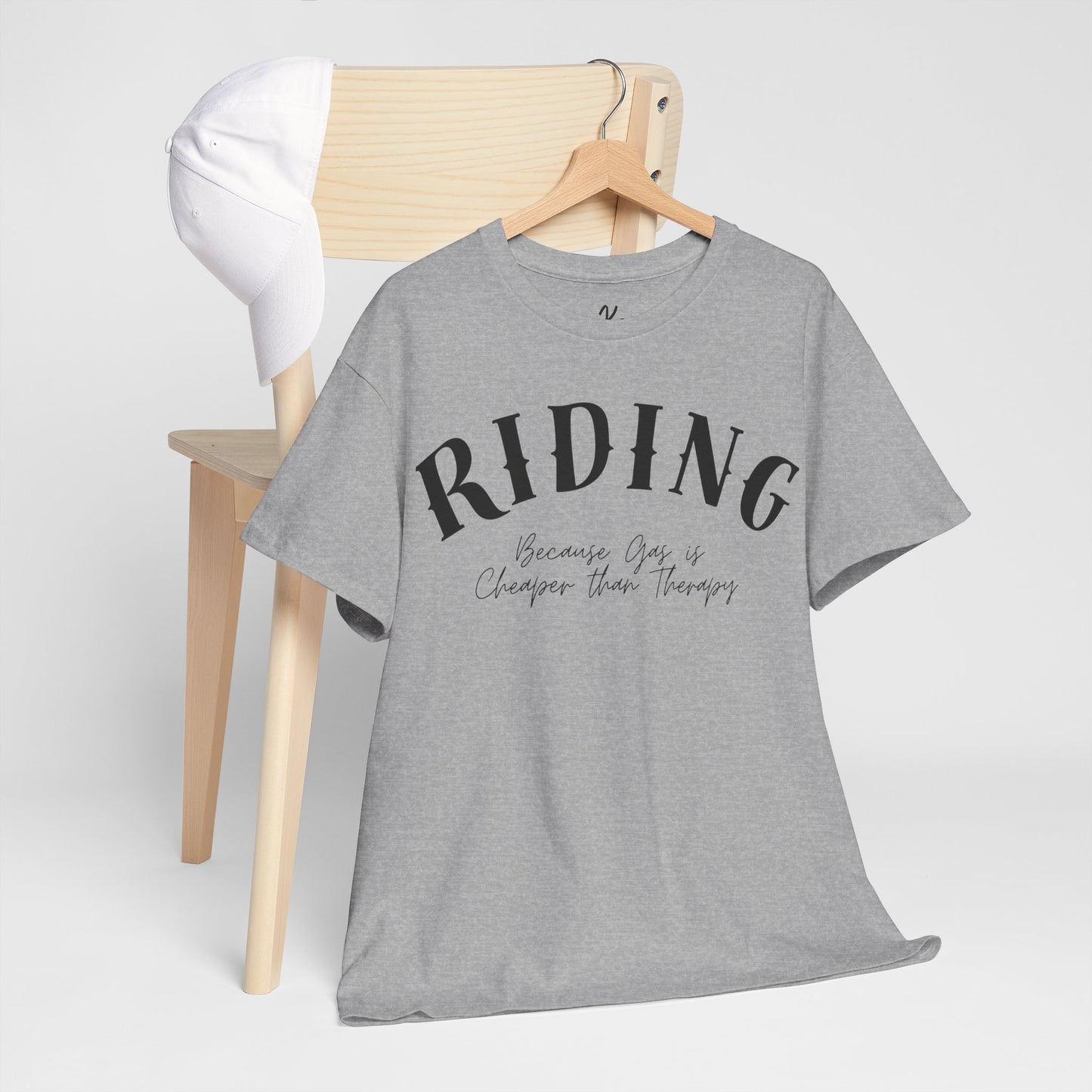Rev Up Your Style: Wind Therapy T-Shirt for Bikers & Riders!