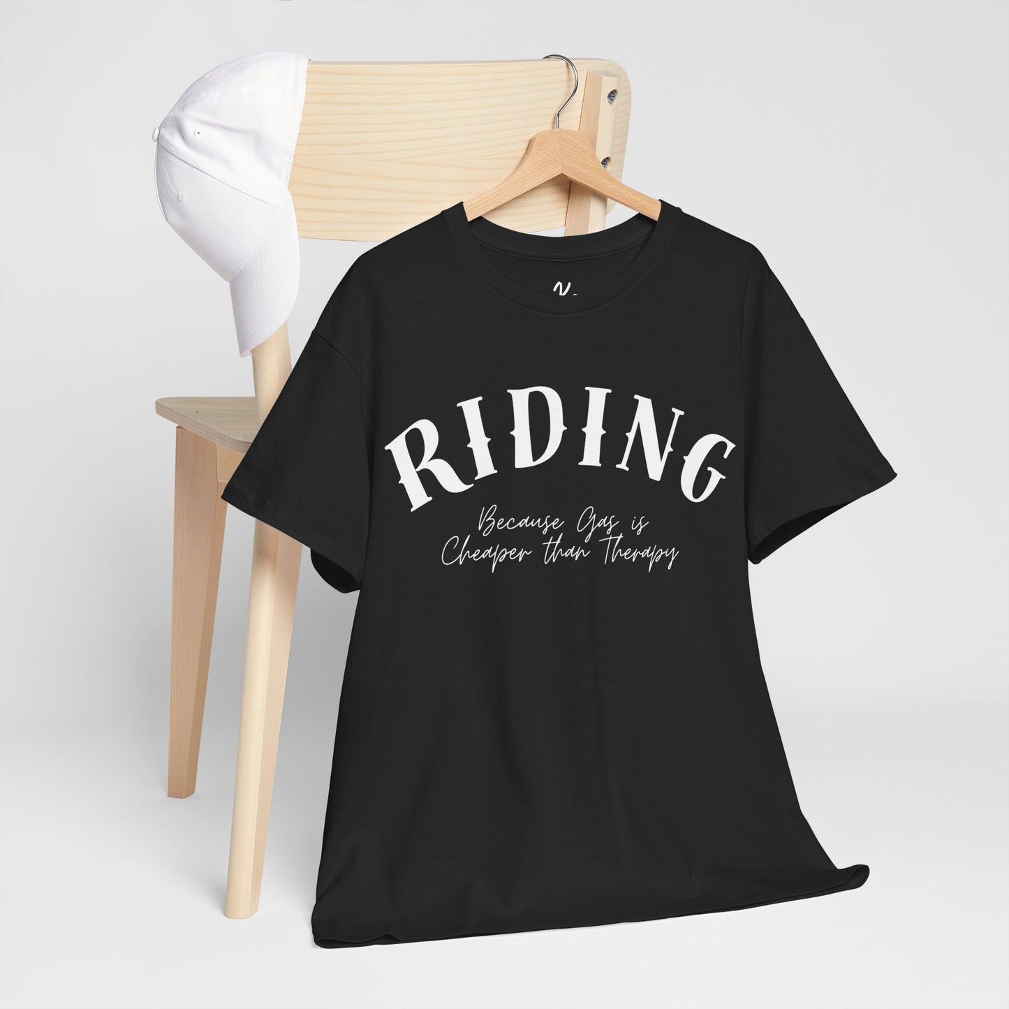 Rev Up Your Style: Wind Therapy T-Shirt for Bikers & Riders!