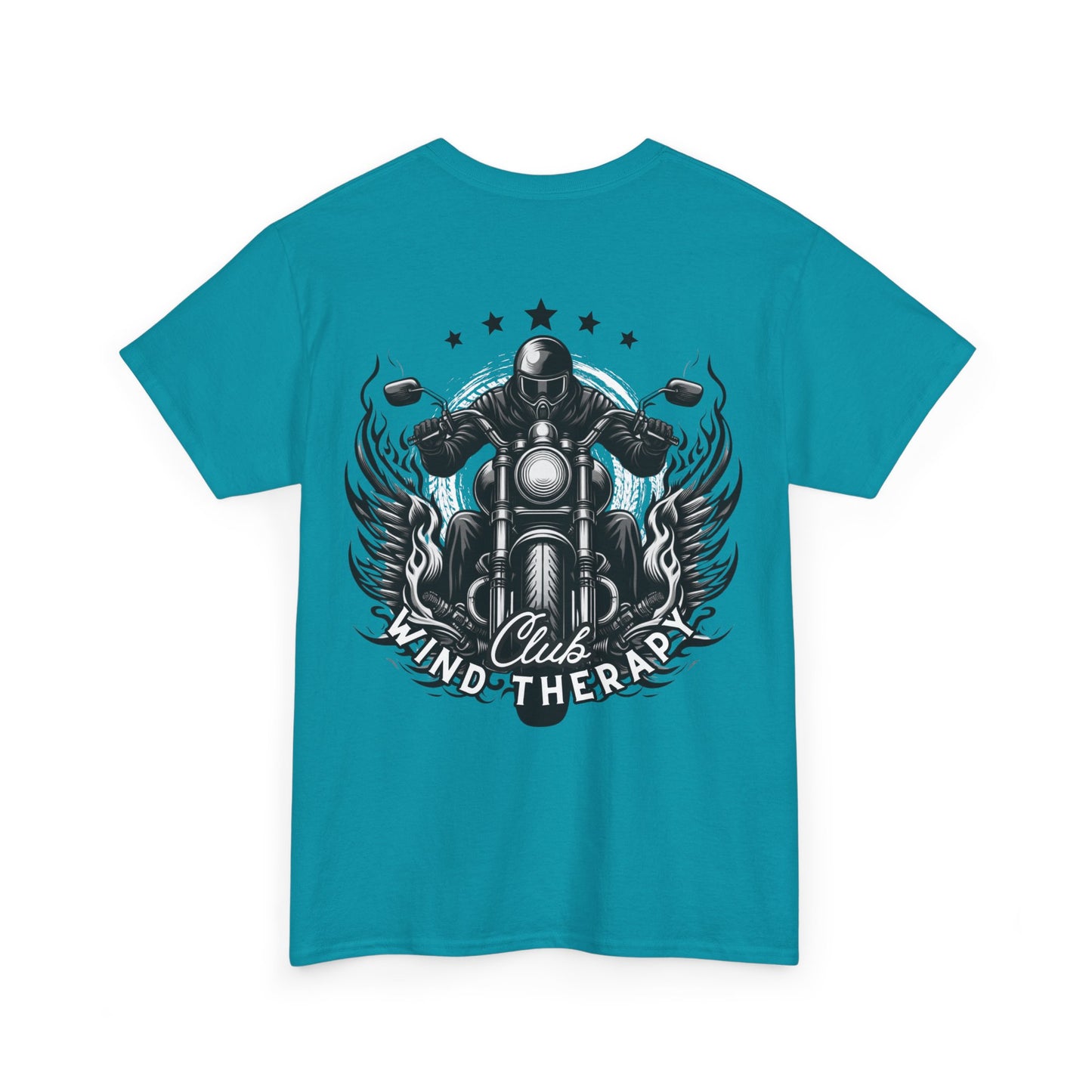 Rev Up Your Style: Wind Therapy T-Shirt for Bikers & Riders!