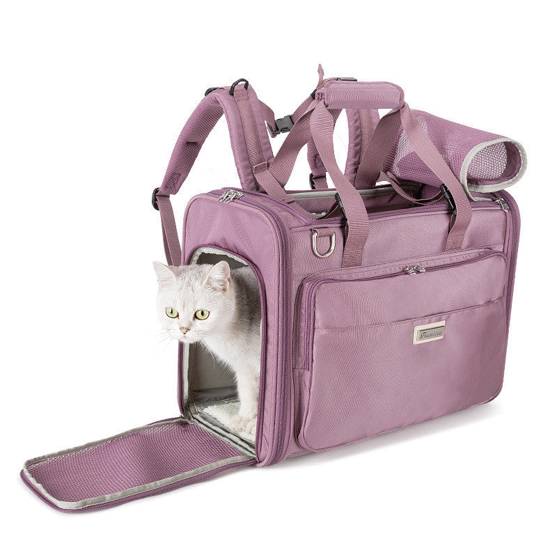 Pet Breathable Shoulder Handbag: Puppy or Cat/Kitten