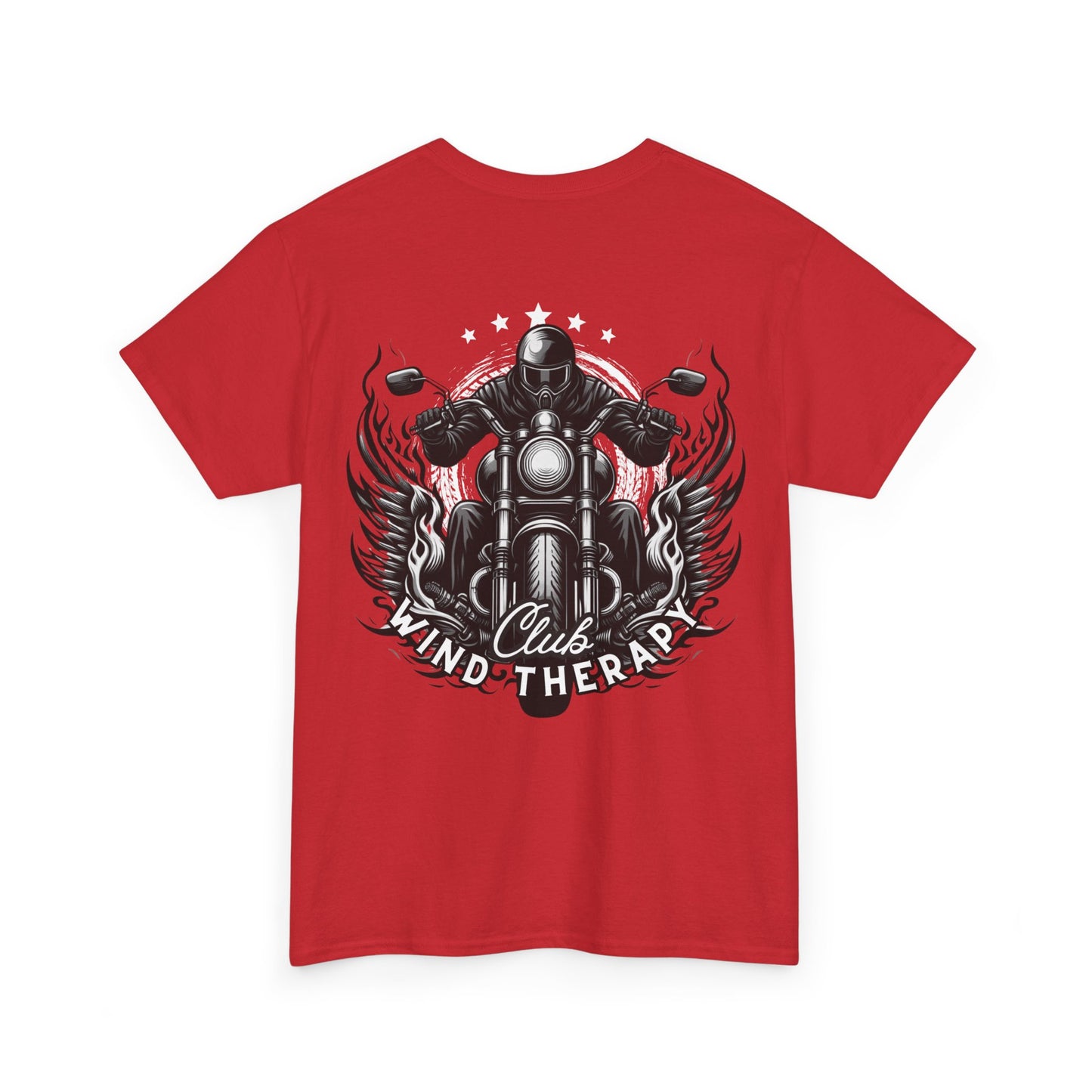 Rev Up Your Style: Wind Therapy T-Shirt for Bikers & Riders!