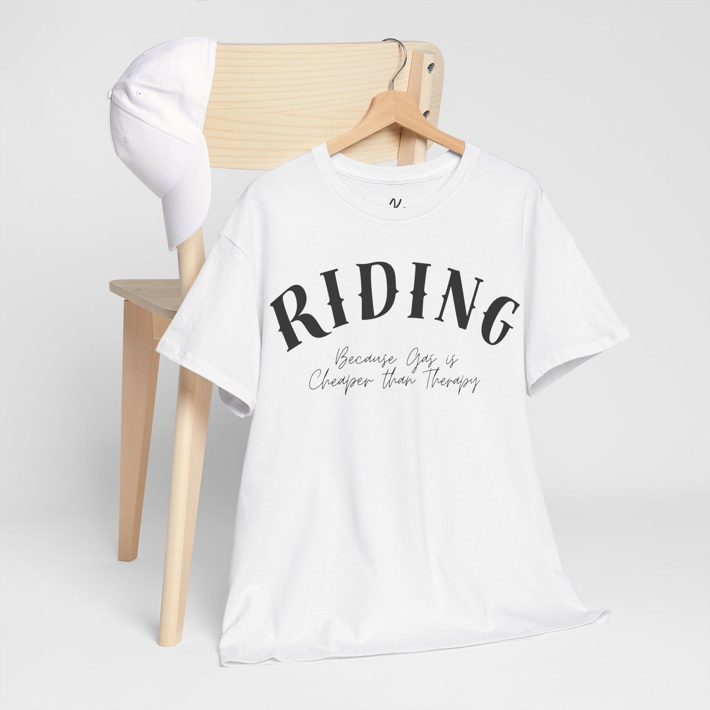 Rev Up Your Style: Wind Therapy T-Shirt for Bikers & Riders!